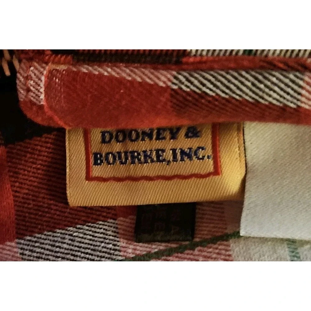 Dooney & Bourke Disney Farmhouse Holiday Satchel Top Handle Bag Christmas Red